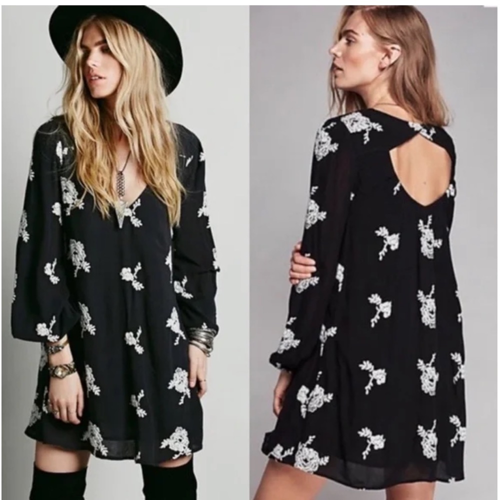Free people Embroidered dress